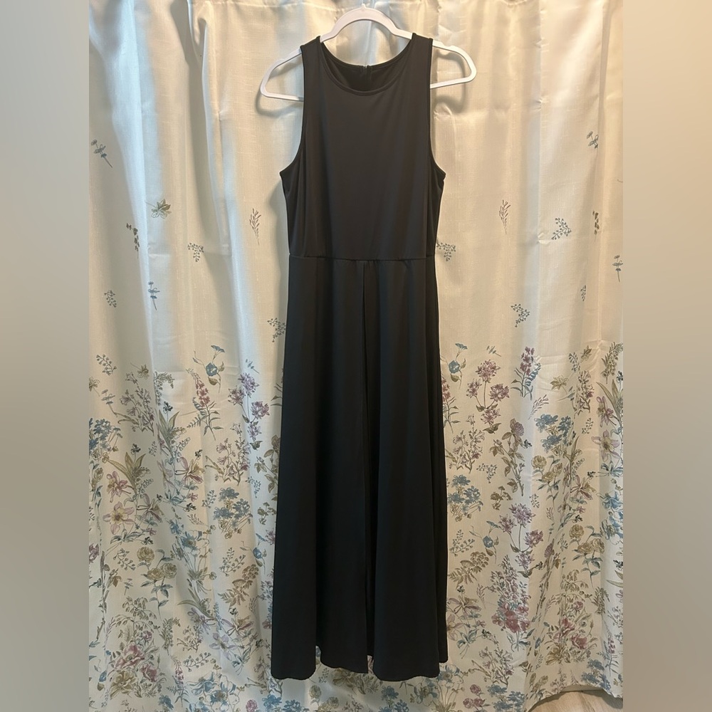 Elegant Black Sleeveless Jumpsuit